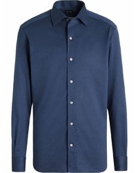 Ermenegildo Zegna Classic Collar Long Sleeve Shirt