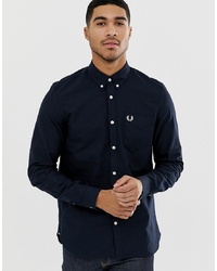 Fred Perry Classic Oxford Shirt In Navy