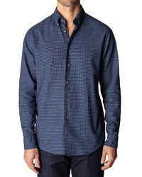 Eton Contemporary Fit Soft Casual Flannel Shirt