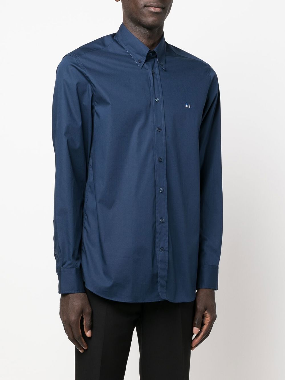 Etro Logo Button Down Shirt, $150 | farfetch.com | Lookastic