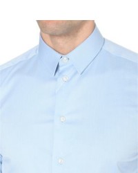 Armani Collezioni Single Cuff Stretch Cotton Shirt