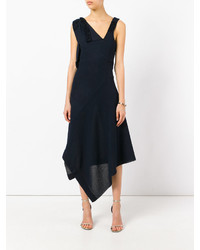 Victoria Beckham Asymmetric Draped Dress