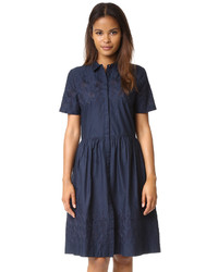 Chinti and Parker Broderie Schoolgirl Dress
