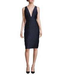 Milly Callie Bubble Jacquard Dress