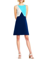 Adrianna Papell Colorblock A Line Dress