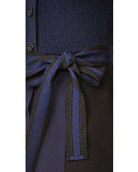 Marc Jacobs Long Sleeve Button Up Dress