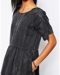 Pepe Jeans Lorette Lyocell Dress With Marbling Effect