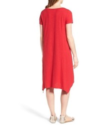 Eileen Fisher Petite Hemp Organic Cotton Handkerchief Dress