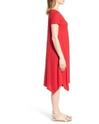 Eileen Fisher Petite Hemp Organic Cotton Handkerchief Dress