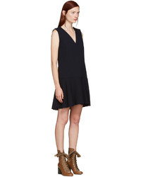 See by Chloe See By Chlo Navy V Neck Dress