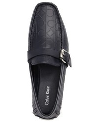 Calvin Klein Logo Embossed Driving Loafer