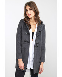 Forever 21 Classic Hooded Duffle Coat | Where to buy & how to wear