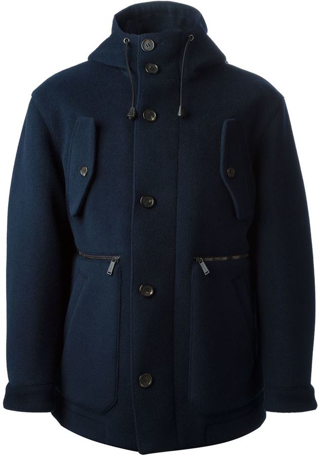 DSQUARED2 Duffle Coat, $2,280 | farfetch.com | Lookastic