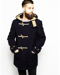 Gloverall Duffle Coat In Boiled Wool