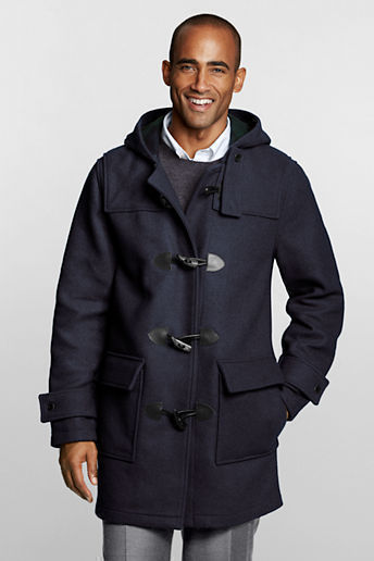 Lands' End Regular Wool Commuter Duffle Coat | Where to buy & how to wear