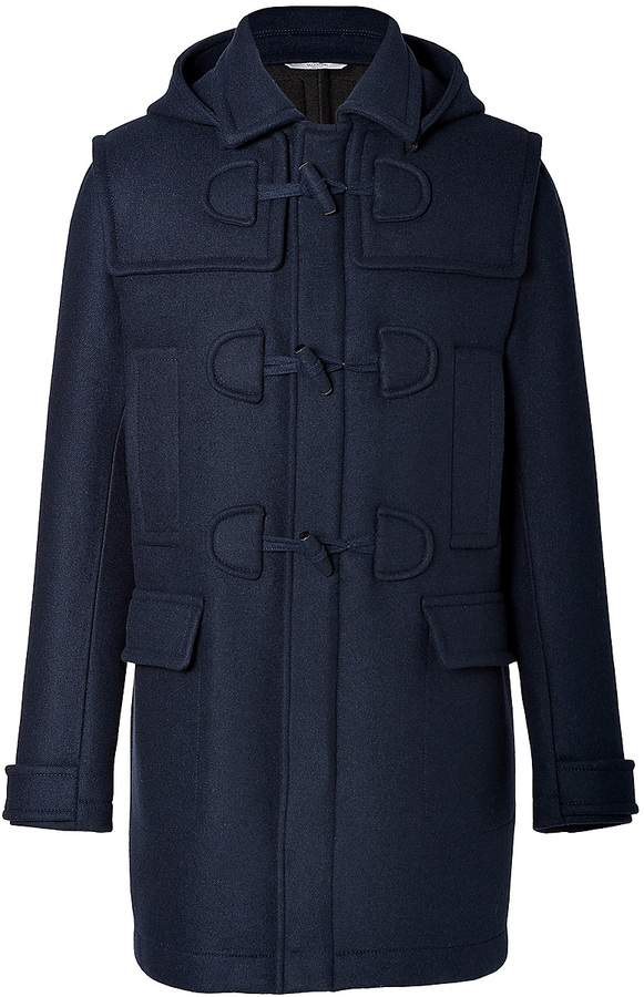 Valentino Montgomery Wool Angora Duffle Coat, $3,290 | STYLEBOP.com ...
