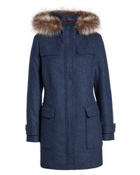 Pendleton Portland Wool Duffle Coat With Genuine