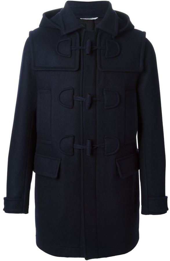 Valentino Hooded Duffle Coat, $2,566 | farfetch.com | Lookastic