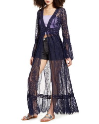 Band of Gypsies Bell Sleeve Lace Duster