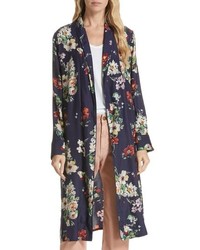 The Great Floral Silk Robe Jacket