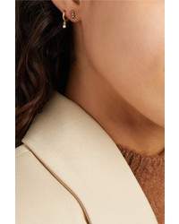 Jennifer Meyer 18 Karat Gold Sapphire Earrings