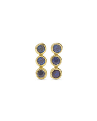 Jennifer Meyer 18 Karat Gold Sapphire Earrings