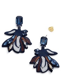 Tory Burch Abstract Floral Statet Earring