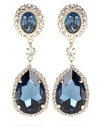 Givenchy Embellished Clip On Earrings
