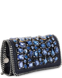 Stella McCartney Falabella Crystal Embellished Clutch Bag
