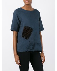 By Walid Embellished T Shirt
