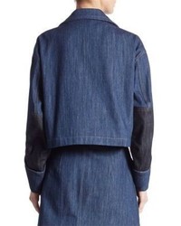Miu Miu Embellished Denim Jacket
