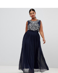 Lovedrobe Luxe Plus Lovedrobe Luxe Embellished Maxi Dress
