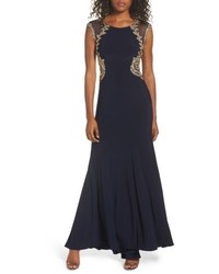 Xscape Evenings Xscape Embellished Jersey Gown