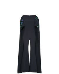 Safiyaa London Embellished Cape Jumpsuit