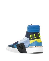 Philipp Plein Logo Colour Block Sneakers