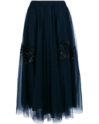 P.A.R.O.S.H. Sequin Embellished Full Skirt