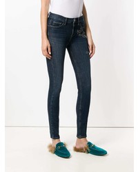 Liu Jo Embellished Slim Jeans