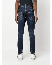 DSQUARED2 Stud Embellished Skinny Jeans
