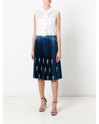 No.21 No21 Embellished Pleated Skirt