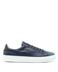 Canali Low Top Perforated Sneakers