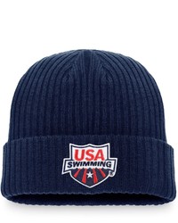 FANATICS Branded Navy Usa Swimming Cuffed Knit Hat At Nordstrom