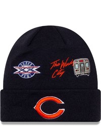 New Era Navy Chicago Bears Super Bowl Xx City Transit Cuffed Knit Hat At Nordstrom