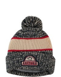 ZEPHY R Navycream Arizona Wildcats Brighton Cuffed Knit Hat With Pom At Nordstrom