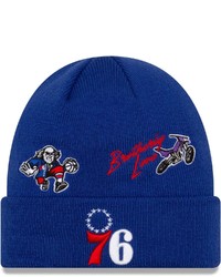 New Era Royal Philadelphia 76ers City Transit Cuffed Knit Hat At Nordstrom