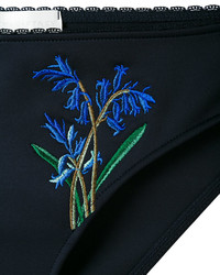 Stella McCartney Botanical Embroidered Bikini Bottoms