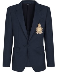 Dolce & Gabbana Logo Badge Blazer