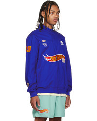 adidas Originals Blue Sean Wotherspoon Hot Wheels Edition Race Jacket