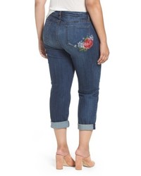 KUT from the Kloth Catherine Embroidered Boyfriend Jeans