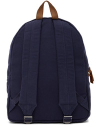 Polo Ralph Lauren Navy Bear Embroidery Backpack
