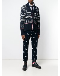 Thom Browne Duck Embroidery Corduroy Chino